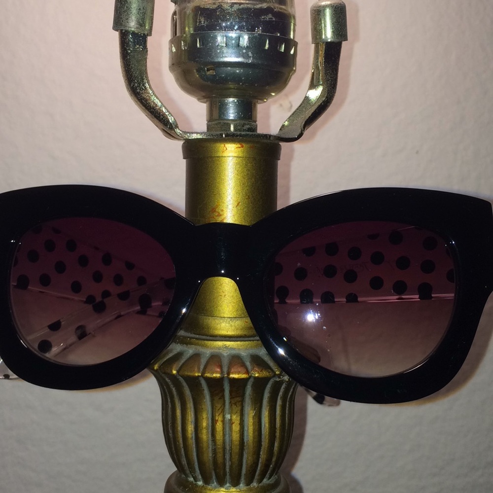 Betsy Johnson CatEYE sunglasses.